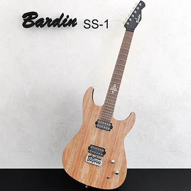 Innovative Artisan SS-1 Guitar 3D model image 1 