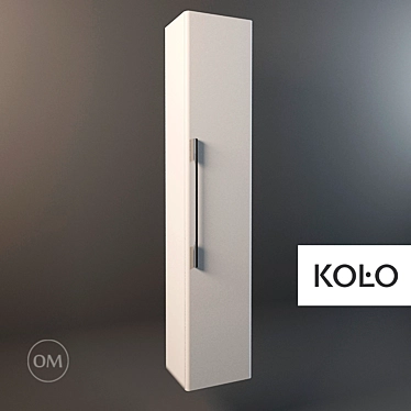 KOLO Traffic Bathroom Wall Cabinet 3D model image 1 