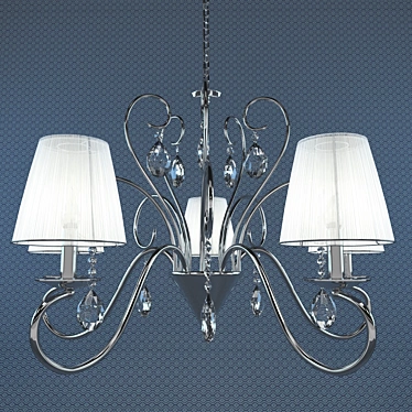 Modern Chandelier Essa 2040/5 3D model image 1 