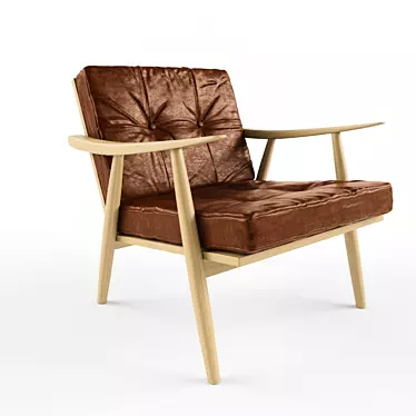 Hans Wegner GE-270 Getama Teak Easy Chair