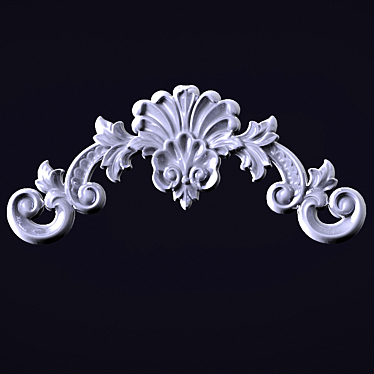 Elegant Decor Ornament 3D model image 1 