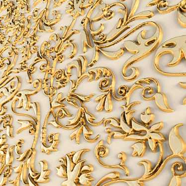 Stunning Stucco Pattern 3D model image 1 