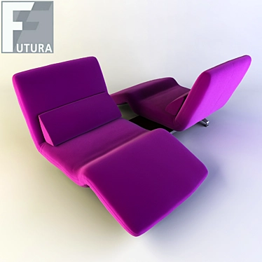 Futura Le Vele: Versatile Transforming Sofa 3D model image 1 