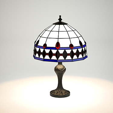 Modern Desk Lamp 3D model image 1 