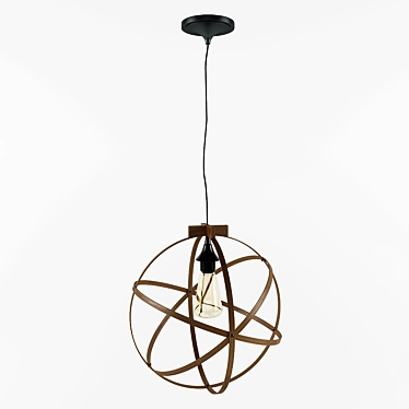 Artisan Crafted Lamp 3D model image 1 