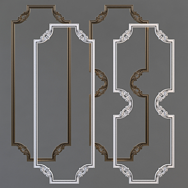 Elegant Moldings for Perfect Décor 3D model image 1 