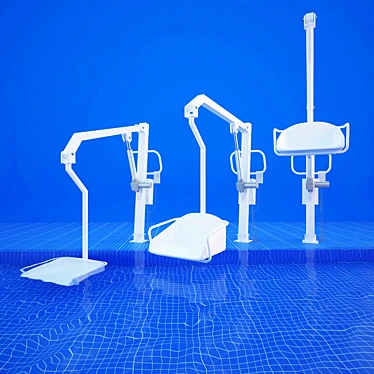 AquaLift: Poolside Mobility Aid 3D model image 1 