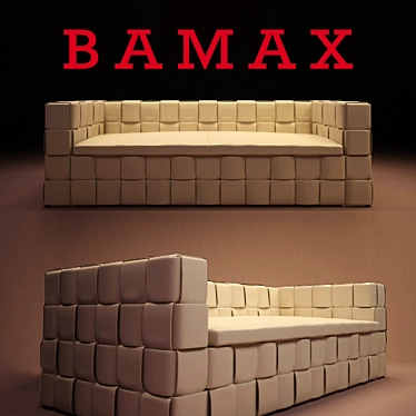 Bamax Theodore Sofa 3D model image 1 