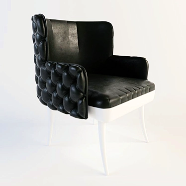Stylish and Elegant SARAYA Chair 3D model image 1 