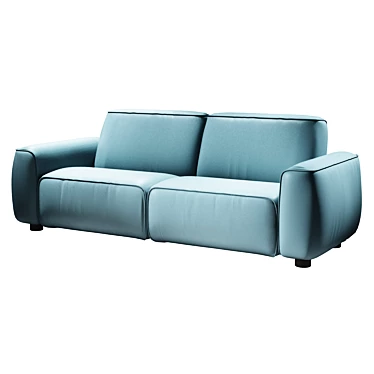 Comfortable and Stylish DAGARN Sofa 3D model image 1 