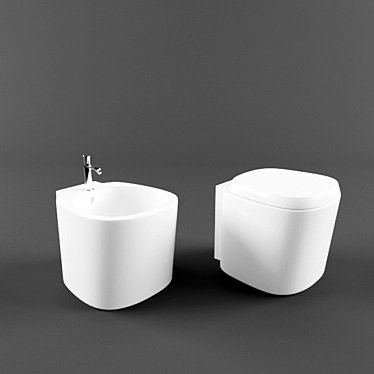 Elegante Bathroom Set: Antonio Lupi Mascolo 3D model image 1 