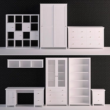 ErgoComfort Collection: Ultimate Swedish Furniture 3D model image 1 