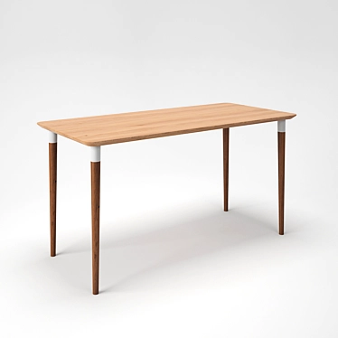 IKEA HILVER Desk - 140x65cm 3D model image 1 