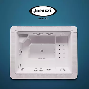 Title: Luxury Hydrotherapy Jacuzzi 3D model image 1 