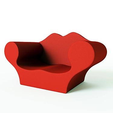 Cozy Comfort Love Seat 3D model image 1 