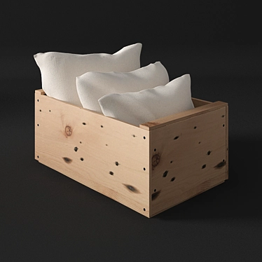Luxury Rest: Pillow Box Set 3D model image 1 