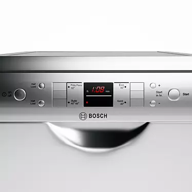 Efficient Cleaning Bosch Dishwasher 3D model image 1 