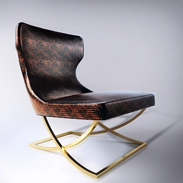 Low chair leather