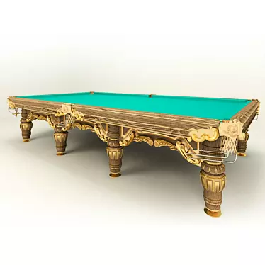 Imperial Start Billiard Table 3D model image 1 