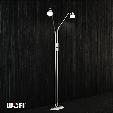 Wofi ALI 840: Sleek German Floor Lamp 3D model image 1 
