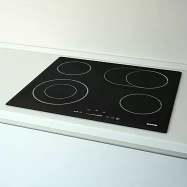 Sleek Gorenje Hobs Collection 3D model image 1 