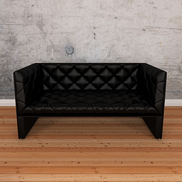 Elegant Edward Sofa: Stylish Comfort 3D model image 1 