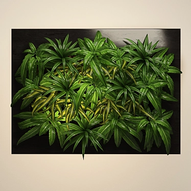 Tropical Herb Wall Module 3D model image 1 