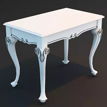 Sleek Vanity Table 3D model image 1 