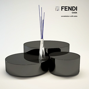 Fendi Celestial Coffee Table 3D model image 1 