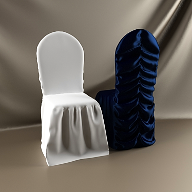 Elegant Banquet Chair: Versatile Design & Premium Materials 3D model image 1 