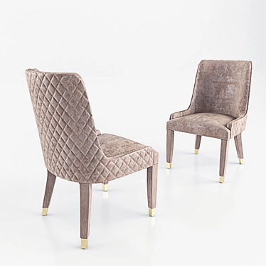 Modern Durable Byron Chair 3D model image 1 