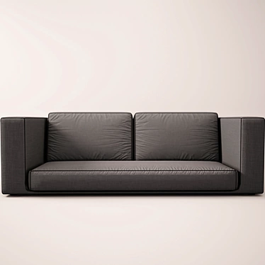 Modern Style Textile Sofa 3D model image 1 