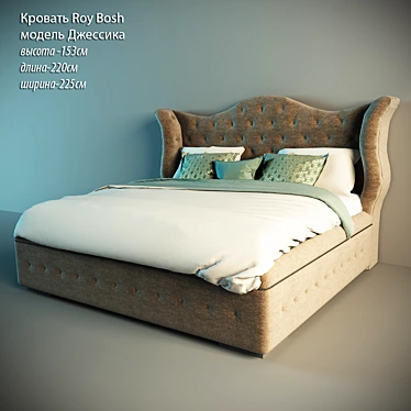 Jessica Bed: Roy Bosh's Finest 3D model image 1 