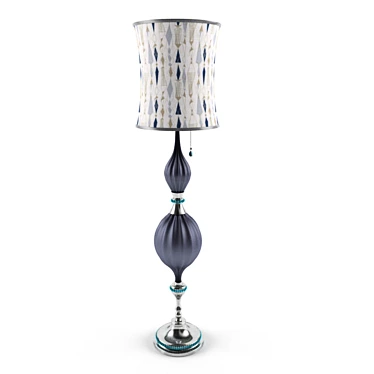 Boho Chic Floor Lamp 3D model image 1 