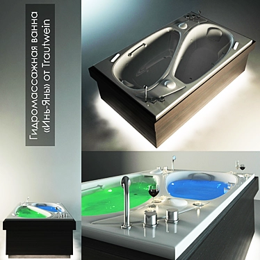 Harmony Luxe Hydro Bath 3D model image 1 