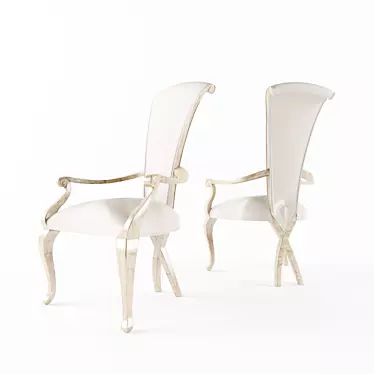 Elegant Dining Chair EVA 3D model image 1 