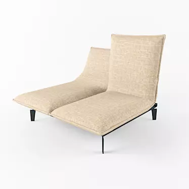 Modern Comfort: Rolf Benz Nova_2 3D model image 1 