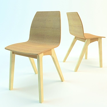 MORPH Chair: Elegant Comfort. 3D model image 1 