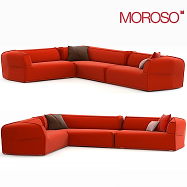 Corner sofa Moroso Massas