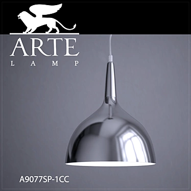 Elegant Hanging Lamp - ARTE LAMP 3D model image 1 