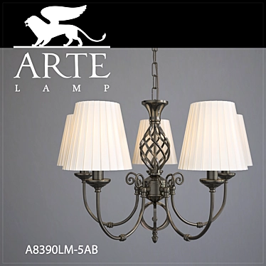 Elegance Illuminated: ARTE LAMP Chandelier 3D model image 1 