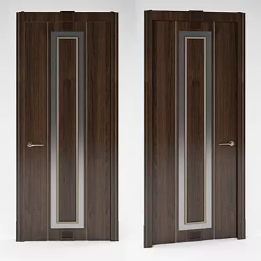Elegant Entryway Door - Superior Quality 3D model image 1 