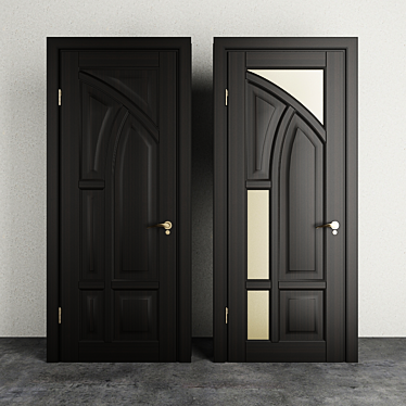 Classic Doors | Adjustable Sizes 3D model image 1 