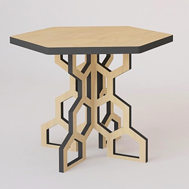 Honeycomb coffee table