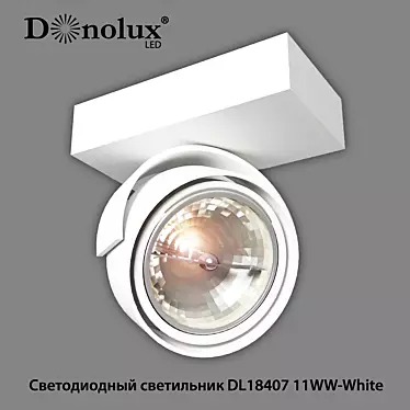 Modern LED Lamp: DL18407 11WW 3D model image 1 