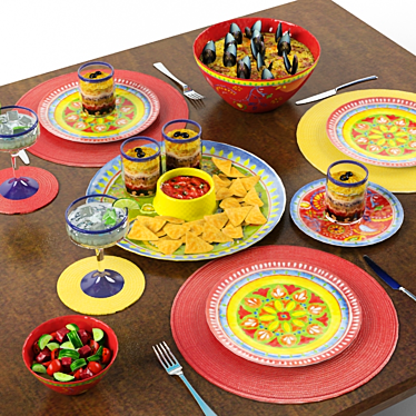 Tableware Carnival Brights