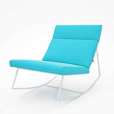 Modern Rocking Armchair - GT Rocker 3D model image 1 