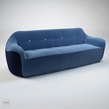 Arbel-designed Ovvo Sofa: Sleek & Stylish 3D model image 1 