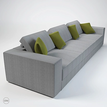 Arbel Time Sofa: Unique Designer Furniture 3D model image 1 