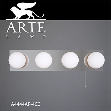 Elegant IP44 Sconce Arte Lamp 3D model image 1 